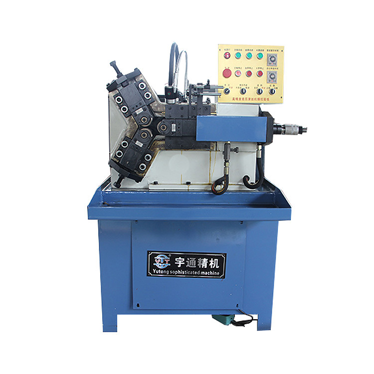Large hydraulic three-axis thread rolling machine Yutong thread rolling machine