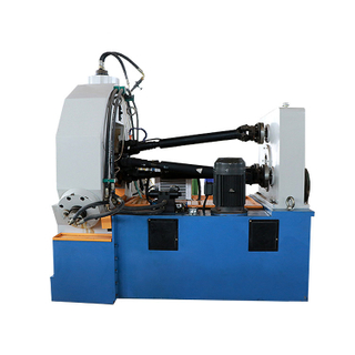Automatic hydraulic three-axis thread rolling machine