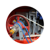 Construction steel bending machine hydraulic steel cutting machine and bending machine